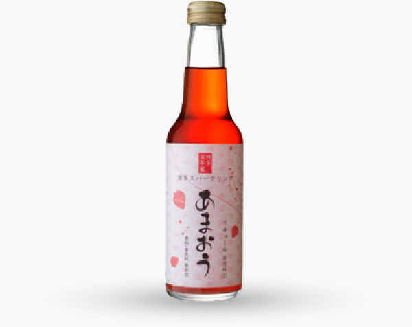 [Photo]Hakata Sparkling Sake Amaou